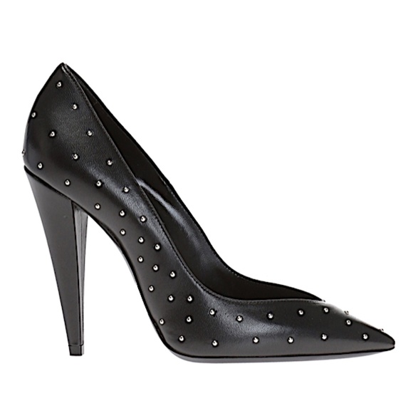 SAINT LAURENT BLACK 'ERA' PUMPS - Picture 2 of 5